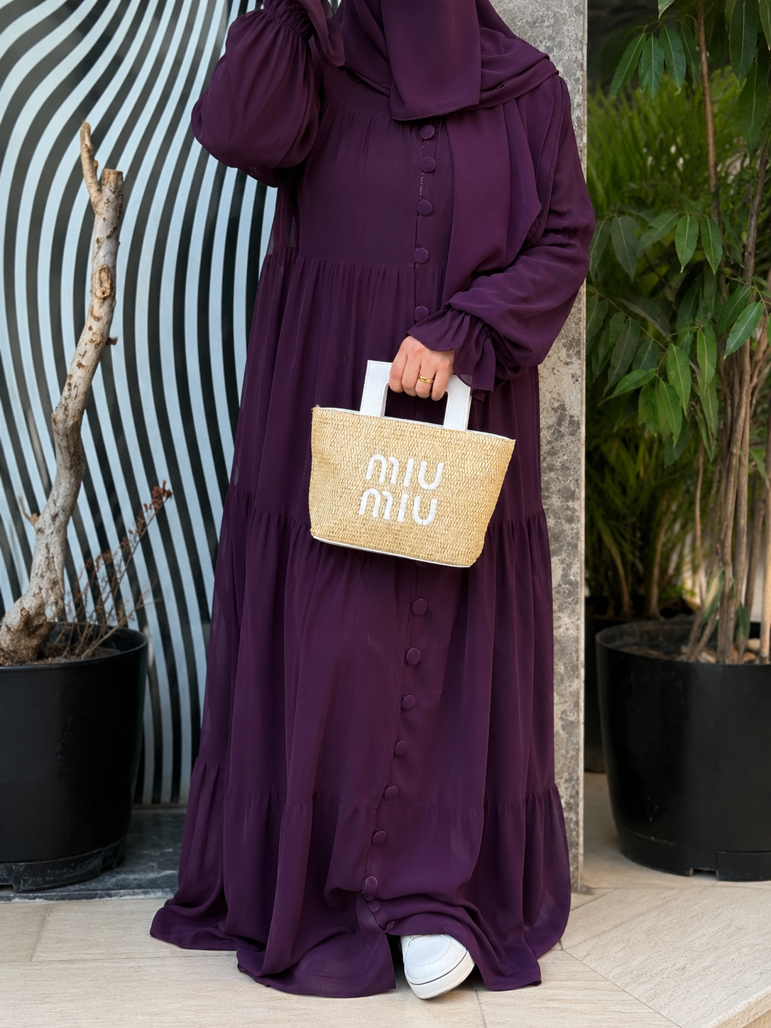 VERONA DRESS Velvet Purple