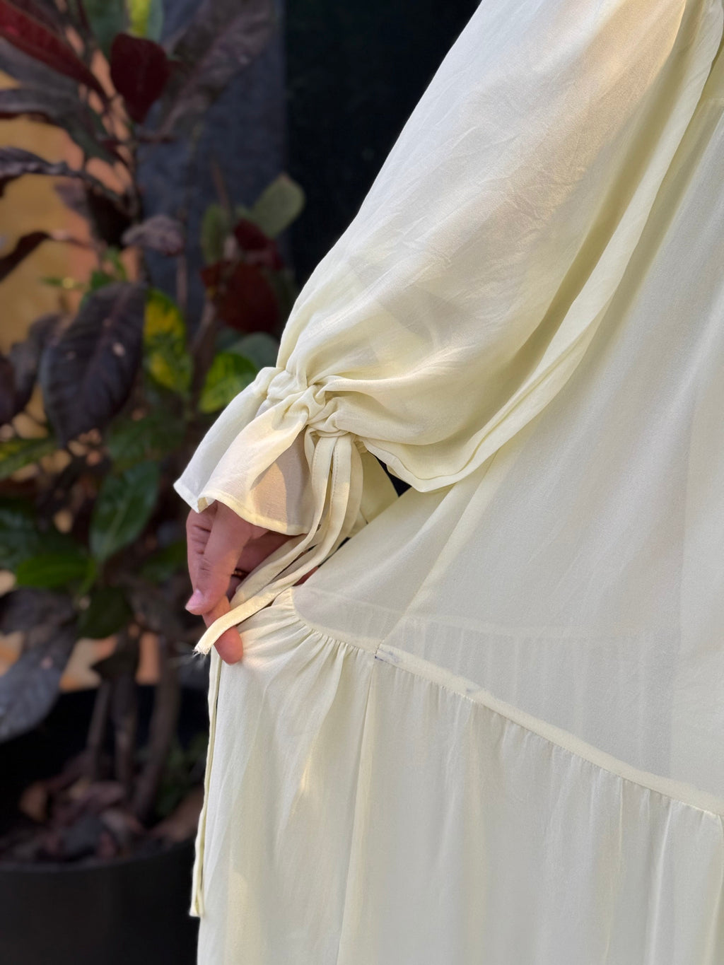 VERONA DRESS Buttercream Yellow